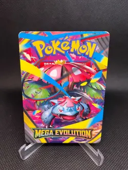 Mega Venusaur Trainer Tips Card Pokemon TCG Mega Evolution Alakazam DMG - Image 1