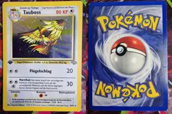 Pidgeot 8/64 1st Edition Holo Jungle 2000 German Pokemon Card - Image 1