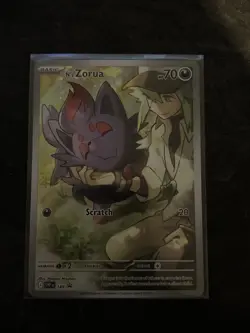 Pokemon TCG Journey Together N's Zorua #189 Holo Promo Card - Image 1