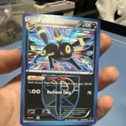 Pokemon Umbreon Plasma Freeze Holo Stage 1 Card 100 HP 70 Attack 64/116 - Image 1