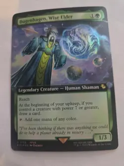 Bugenhagen, Wise Elder (Extended Art) FINAL FANTASY Commander Foil - Image 1