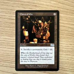 Claws of Gix - Urza's Saga - Near Mint | MTG - Image 1