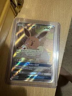 Pokemon TCG Eevee GX SM233 Full Art Promo Black Star Ultra Rare Holo NM - Image 2