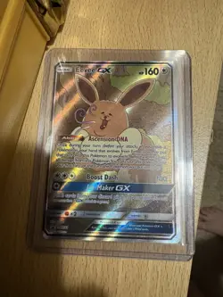 Pokemon TCG Eevee GX SM233 Full Art Promo Black Star Ultra Rare Holo NM - Image 3