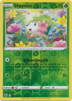 Reverse Holo Shaymin 014/189 Rare Astral Radiance Pokemon TCG - Image 1