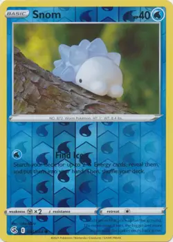 Reverse Holo Snom 084/264 Common Fusion Strike Pokemon TCG - Image 1