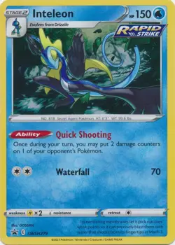 Holo Inteleon - SWSH279 Sword & Shield Promo Pokemon TCG - Image 1