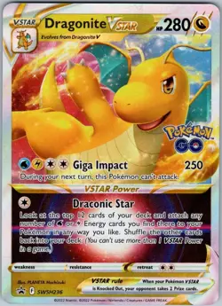 Pokemon - Dragonite VSTAR - SWSH236 - SWSH: Sword & Shield Promo - Holo NM - Image 1