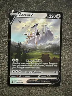 ARCEUS V - POKEMON SWSH204 PROMO EPEE ET BOUCLIER NEUF FR - Image 1