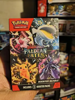 Pokemon Scarlet & Violet Paldean Fates Booster Bundle Sealed - Image 1