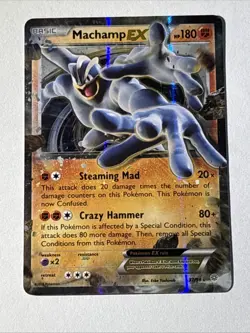 Machamp EX Ultra Rare Fighting Holo XY - Ancient Origins #37/98 Pokemon TCG - Image 1