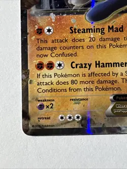 Machamp EX Ultra Rare Fighting Holo XY - Ancient Origins #37/98 Pokemon TCG - Image 5