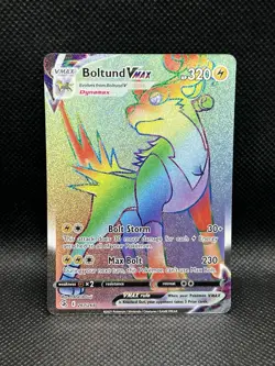 Boltund VMAX 267/264 SECRET RARE FULL ART HOLO Fusion Strike Swsh08 Pokemon Foil - Image 1