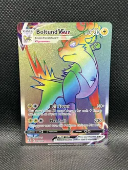Boltund VMAX 267/264 SECRET RARE FULL ART HOLO Fusion Strike Swsh08 Pokemon Foil - Image 3