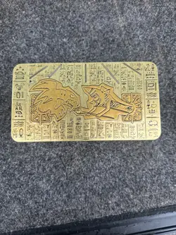 Yu-Gi-Oh! 2021 Tin of Ancient Battles Trading Cards Empty Box - Image 1