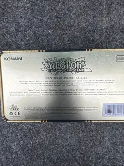 Yu-Gi-Oh! 2021 Tin of Ancient Battles Trading Cards Empty Box - Image 4