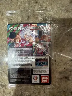 One Piece Monkey D. Luffy US Voyage College Basketball Promo Card - SEALED - Image 2