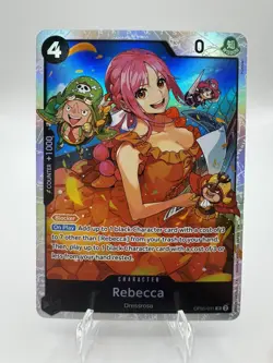 One Piece CCG Rebecca PRB-02 SR Foil Card OP05-091 NM - Image 1