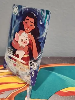 Disney Lorcana Moana Curious Explorer Iconic Rare 242/204 - Image 3