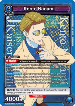 Kento Nanami Foil - UEX02BT/JJK-3-019 NM - Union Arena - Image 1
