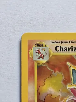 Pokemon TCG Charizard Base Set Holo Unlimited Rare Card 4/102 - Image 2