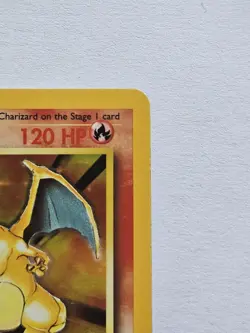 Pokemon TCG Charizard Base Set Holo Unlimited Rare Card 4/102 - Image 3