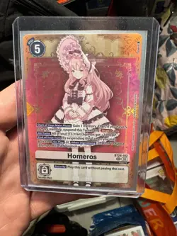 Digimon Card Game Homeros BT24-102 SEC Foil Time Stranger Secret Rare - Image 2