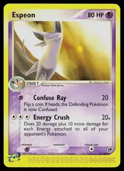 Pokemon Card - Espeon Sandstorm 16/100 Rare - Image 1