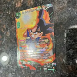 Son Goku Golden Dragon Fist PRERELEASE Foil Dragon Ball Super Card Game | NM - Image 2