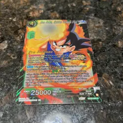 Son Goku Golden Dragon Fist PRERELEASE Foil Dragon Ball Super Card Game | NM - Image 4