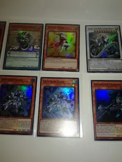 YuGiOh! Quarter Century Stampede RA04 lot of 10 super rare NM (10 cards) - Image 3