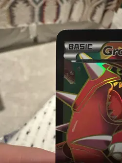 Pokemon Groudon-EX Full Art Ultra Rare Holo XY Primal Clash 150/160 EX Card - Image 4