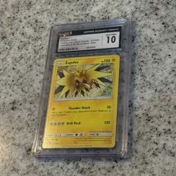 Zapdos 012/034 CGC 10 Pristine | TCG Classic 2023 Pokemon Card Slab | LEGENDARY - Image 2