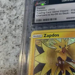 Zapdos 012/034 CGC 10 Pristine | TCG Classic 2023 Pokemon Card Slab | LEGENDARY - Image 5
