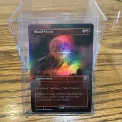 Magic: The Gathering Blood Moon Enchantment 2XM Rare Red Foil Card 346 - Image 1