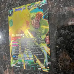 Android 16 Final Wish BT21-074 PRERELEASE Foil Dragon Ball Super Card Game | NM - Image 2