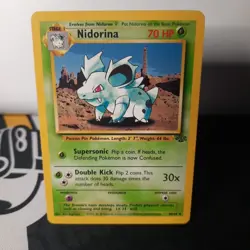 Nidorina 40/64 1999 Pokemon Base Set Pokemon Card - Image 1