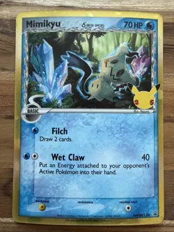 Mimikyu (Delta Species) SWSH136 SWSH: Sword & Shield Promo Cards Holo - Image 1
