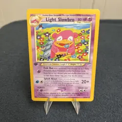 Pokemon Card - Light Slowbro Neo Destiny 51/105 Uncommon 1st Edition - Image 1