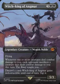 Light Play x 1 Witch-king of Angmar - Foil - Borderless The Lord of the Rings: T - Image 1