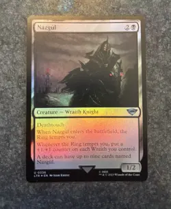 Nazgul 0336-Magic the Gatherin: Lord of the Rings-FOIL - Image 1