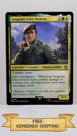 Sergeant John Benton Universes Beyond: Doctor Who Regular - Image 1