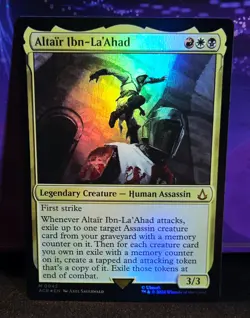 magic the gathering - FOIL! - Altair Ibn-La'Ahad - Legendary Creature - Human - Image 1