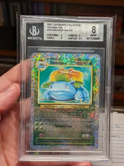 Pokemon Legendary Collection Reverse Holo Venusaur #18/110 BGS 8 NM-MT - Image 1