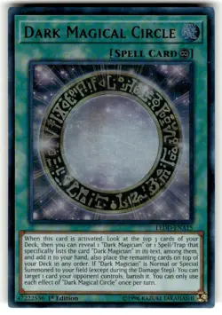 Yugioh Dark Magical Circle LEDD-ENA15 Ultra Rare 1st Ed NM - Image 1