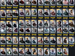 Kakawow AURA Game Of Throns Trading Cards Role Basic Set-65pics - Image 1