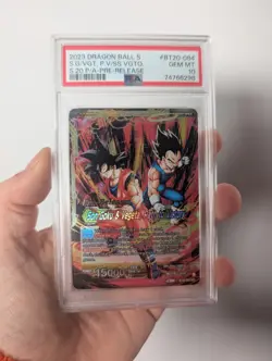 Goku Pre-Release Leader PSA 10 Bundle Dragonball Super Card Game TCG - Image 1