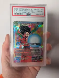 Goku Pre-Release Leader PSA 10 Bundle Dragonball Super Card Game TCG - Image 2
