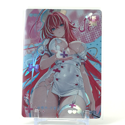 Dream of Desire Goddess Story: Rias Gremory NR-01 Nurse Spicy Waifu CCG Card - Image 1