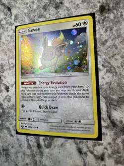 Eevee 101A/149 Alternate Art Holo Promo Pokemon Card NM - Image 2